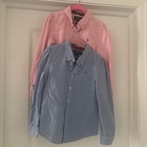 Long Sleeve Button Down Polo Shirts